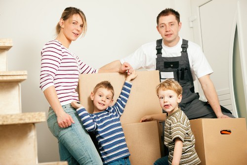 Prepared furniture packed safely for storage in Rotherhithe
