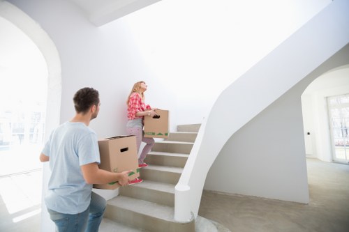 Local removals team planning a move in Rotherhithe