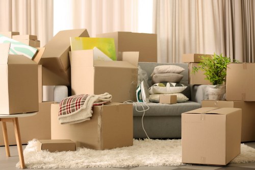 Careful packing and loading for house removals in Rotherhithe