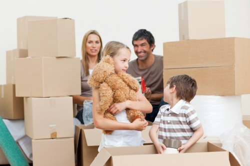 Residential moving preparations in Rotherhithe